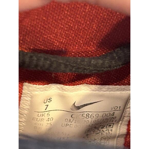 Nike Mens Kyrie 6 TB CK5869-004 Red Black Basketball Shoes Lace Up Size 7 - Picture 4 of 6